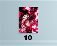 Load image into Gallery viewer, Demon Slayer Metal Plate